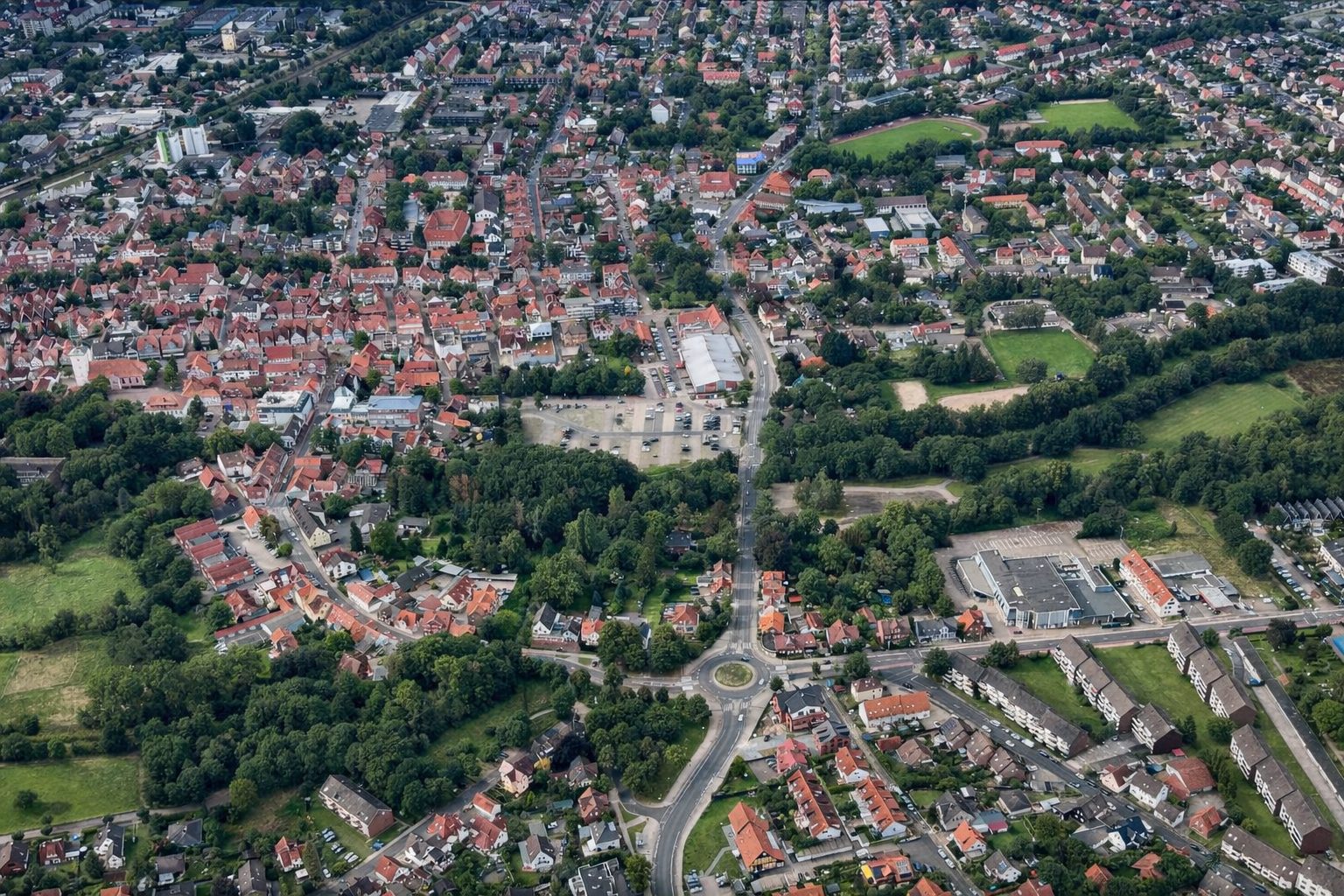 Burgdorf Luftaufnahme