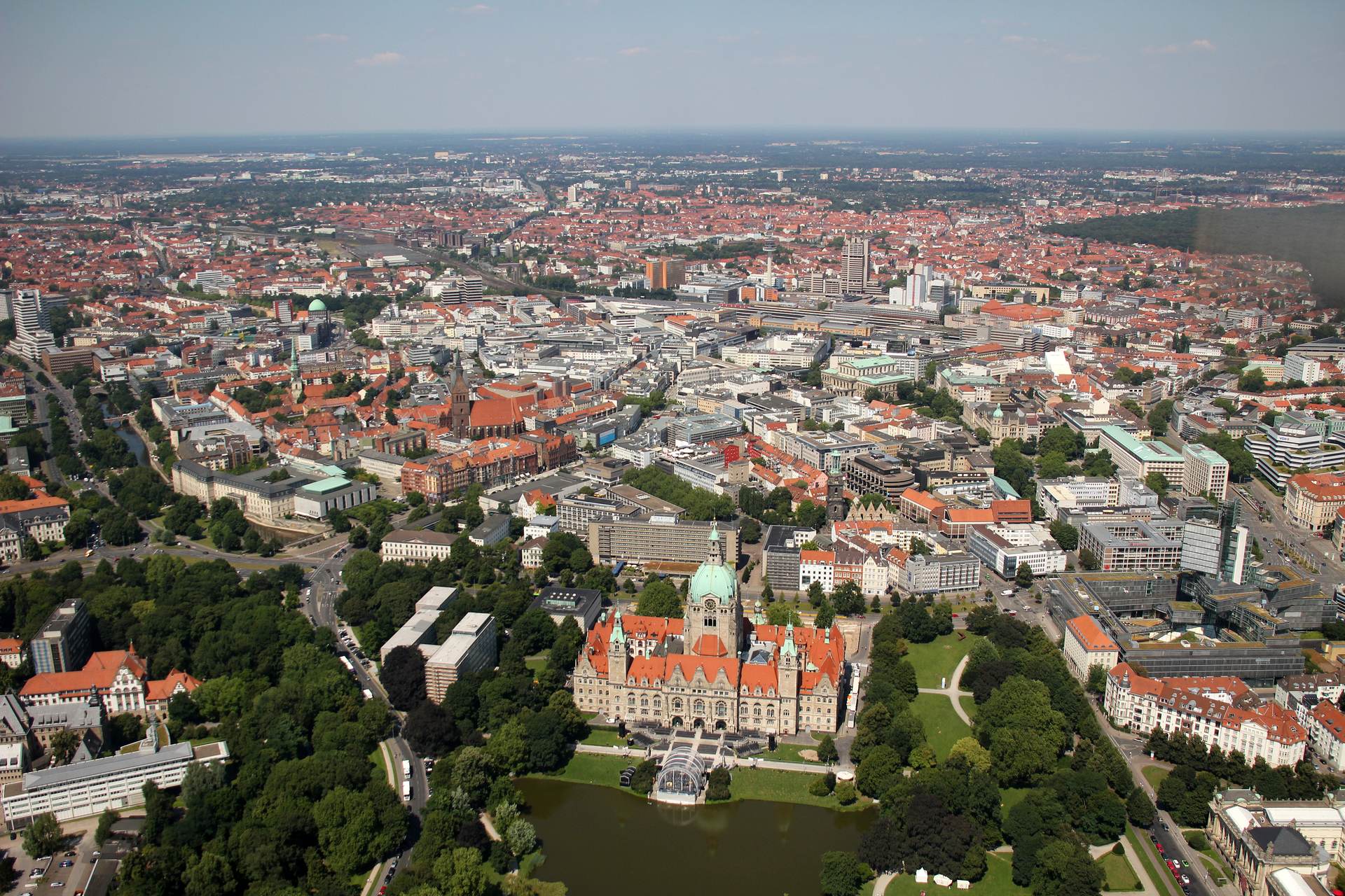 Hannover Luftaufnahme